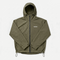 Water Reactive Cheetah Rain Jacket - Green